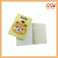 2016 A5 custom paper school notebook paper printing composition exercise notebook saddle stitch made in China